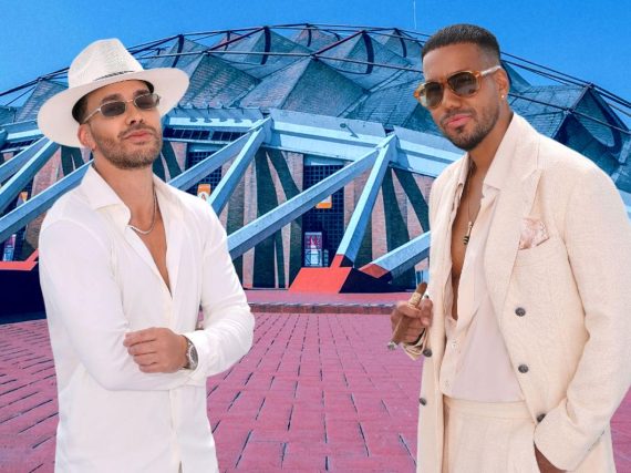 Romeo Santos y Prince Royce juntos en México ¡Todo de su show!