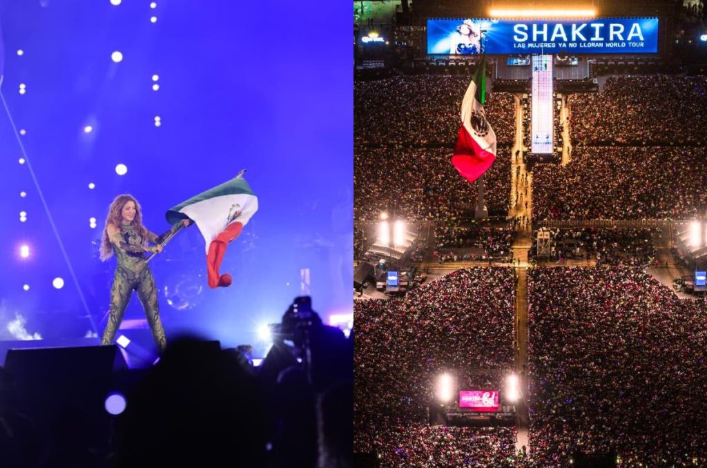 Shakira Zócalo CDMX récord 400 mil asistencia México