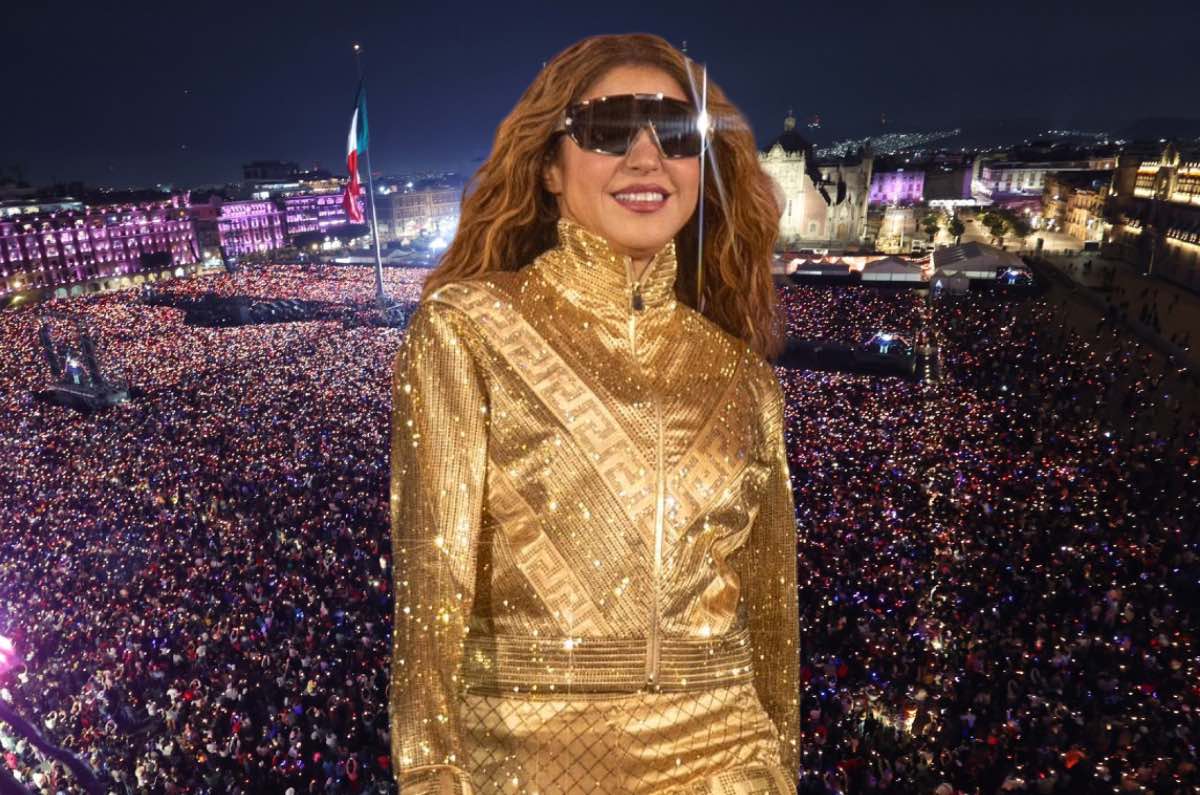 ¡Shakira bate récord en el Zócalo con 400 mil asistentes!