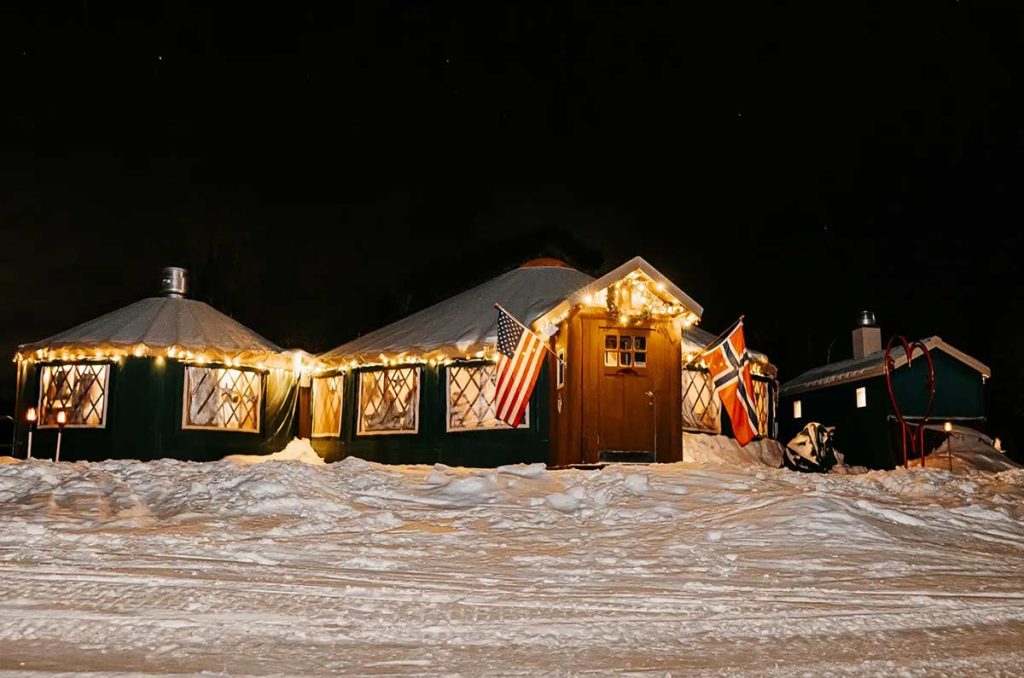 THE VIKING YURT: Un banquete vikingo en la montaña de Park City
