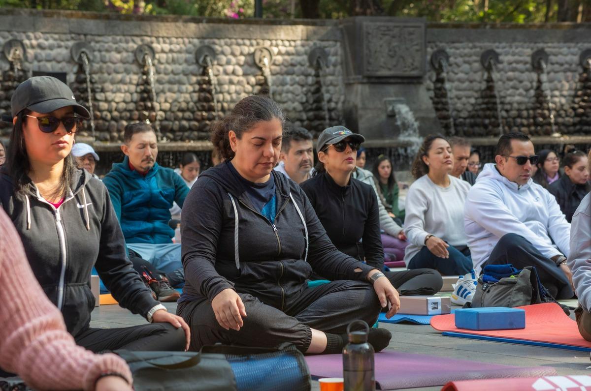 Yoga Day by Sport City: así se vivió la pausa colectiva para recibir la primavera en CDMX