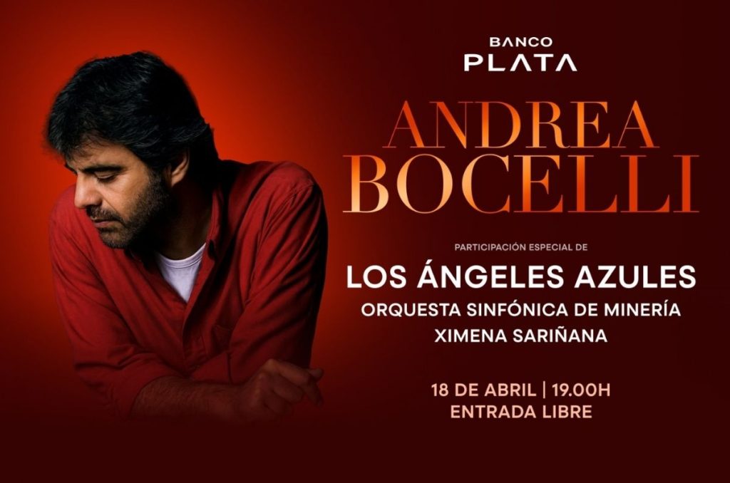 Banco Plata revela a invitados especiales en el concierto de Andrea Bocelli en el Zócalo