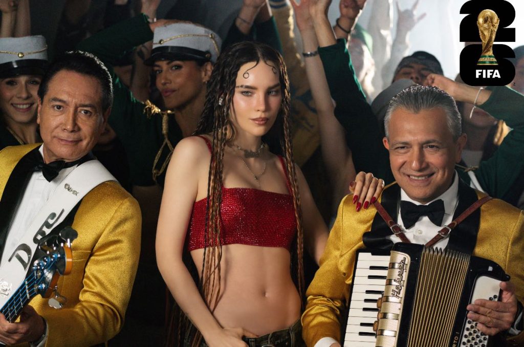 Belinda y Los Ángeles Azules Por Ella canción mundialista Mundial de la FIFA 2026
