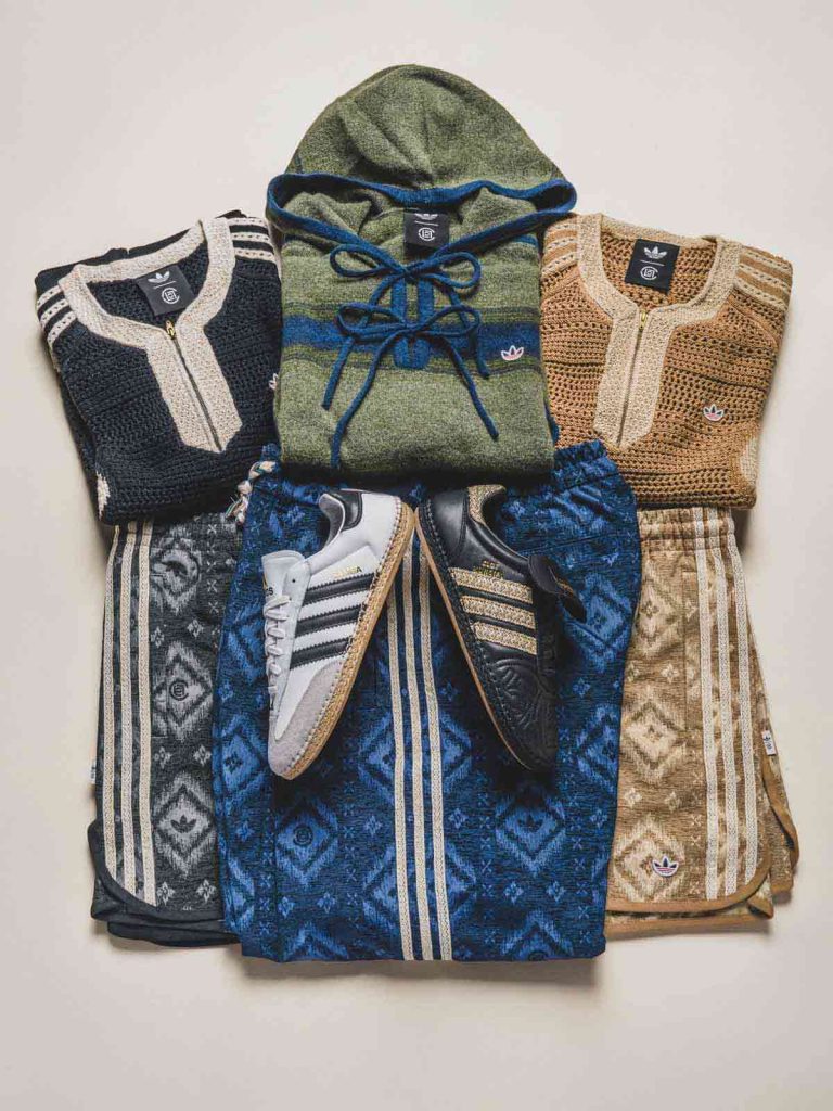 Compra los tenis CLOT Mundial y Samba con suela de alpargata el 2 de mayo en la aplicación CONFIRMED y tiendas físicas de adidas en México.
