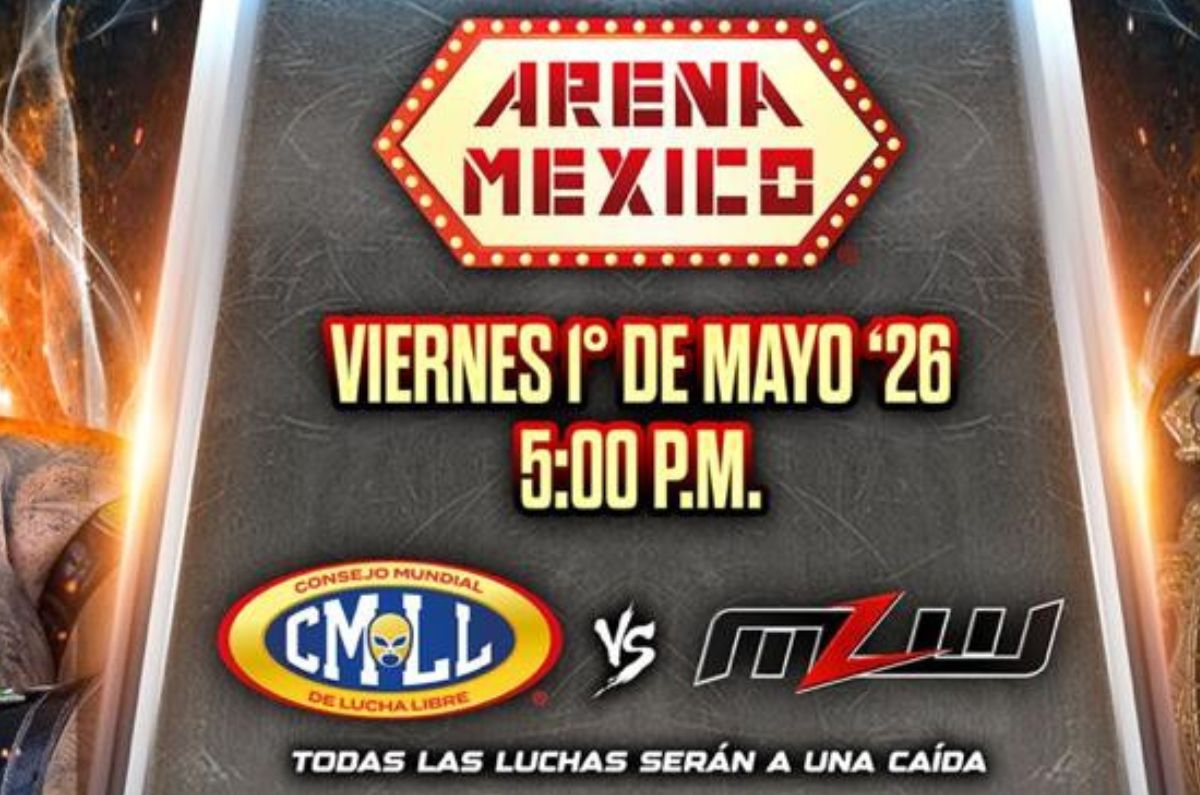 Arena México presenta viernes espectacular e internacional: CMLL vs MLW
