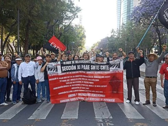 CNTE confirma mega marcha para el 1 de mayo: Estas serán las vialidades afectadas