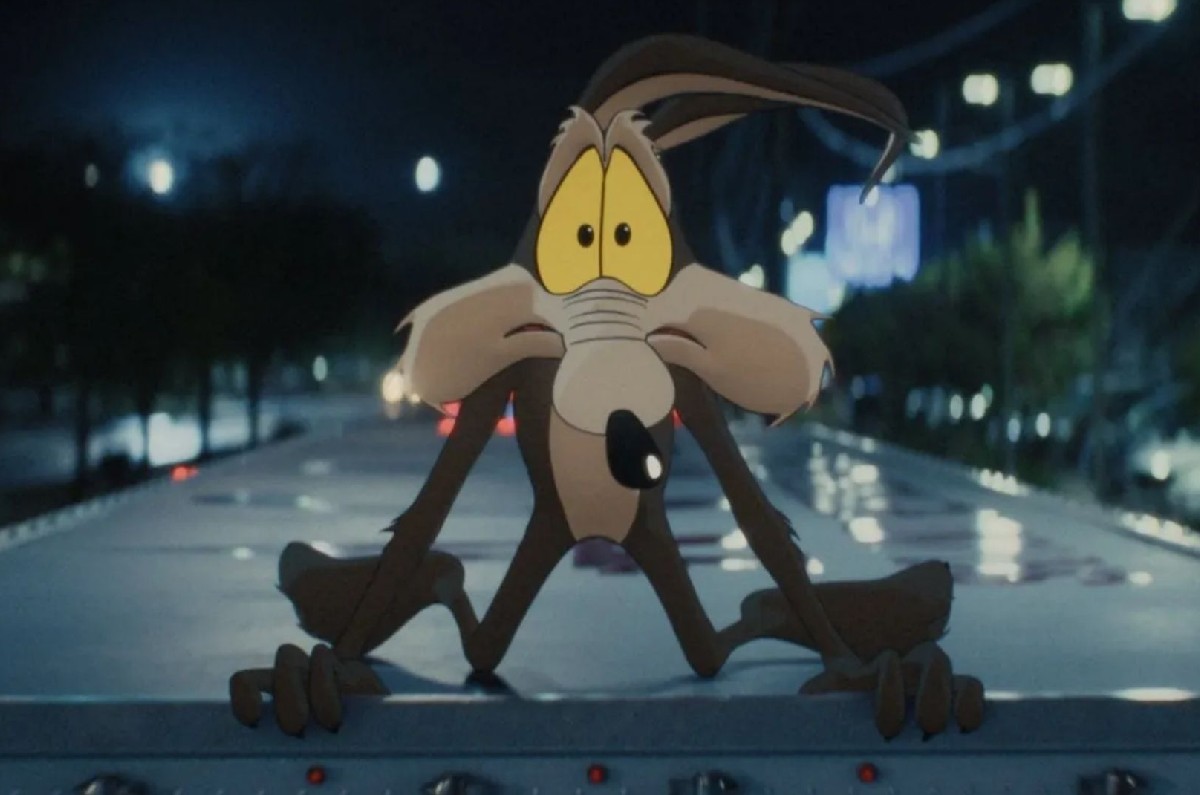 El Coyote en su pelea contra ACME