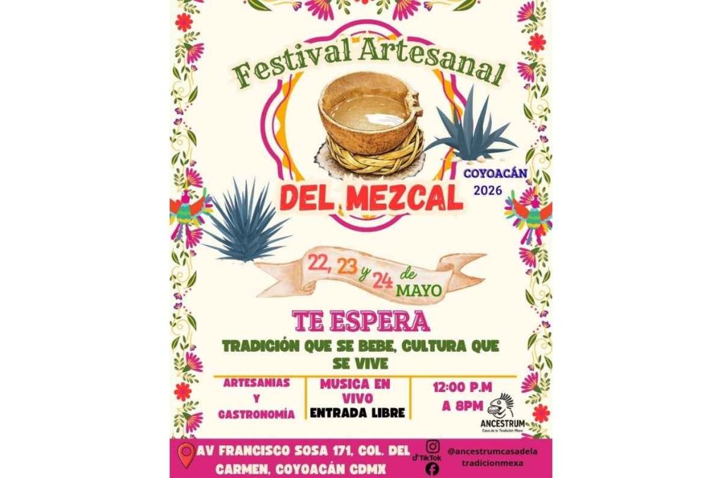 Festival Artesanal Mezcal 2026 Coyoacán