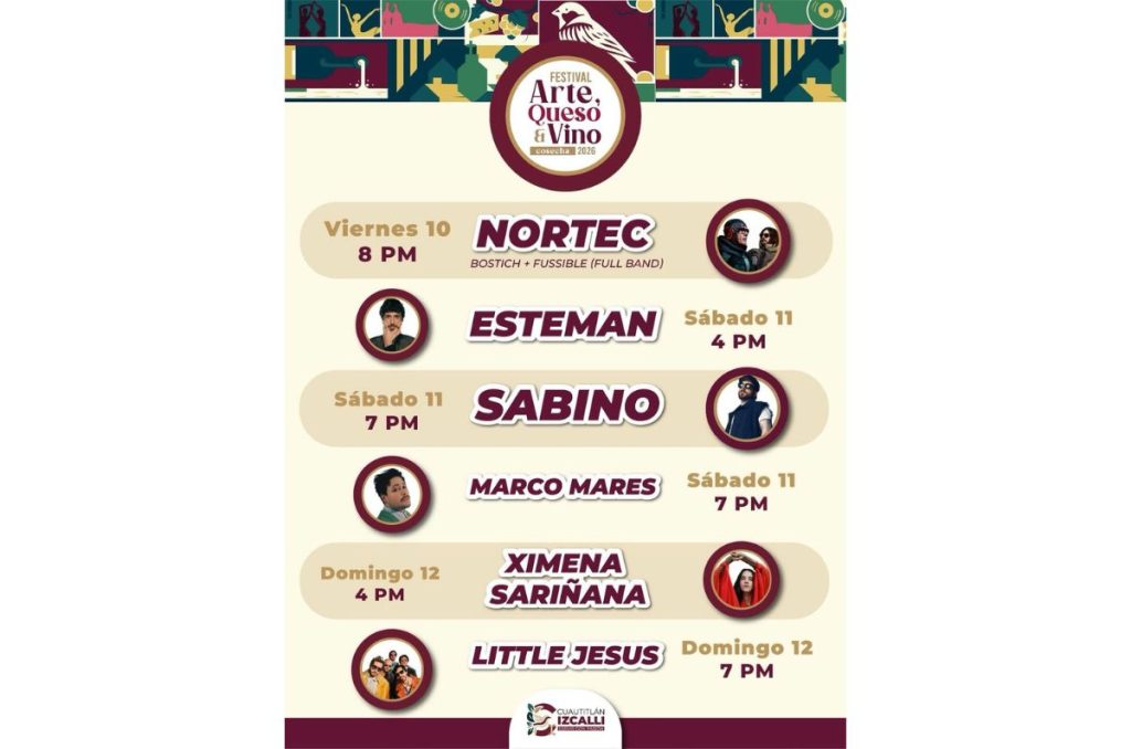 Festival de queso y vino 2026: catas, gastronomía y más en Cuautitlán Izcalli