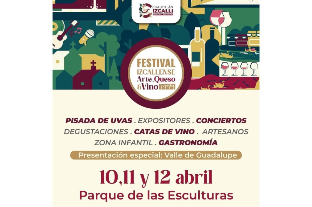 Festival de queso y vino 2026: catas, gastronomía y más en Cuautitlán Izcalli
