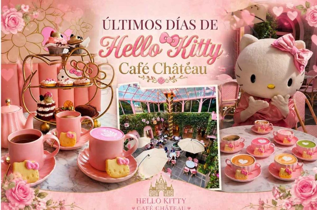 Hello Kitty Café Château se despide de San Ángel; cerrará sucursal en CDMX