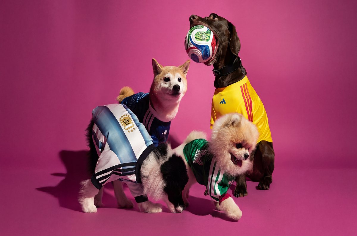 Adidas lanza jerseys para mascotas del Mundial 2026: México en la lista