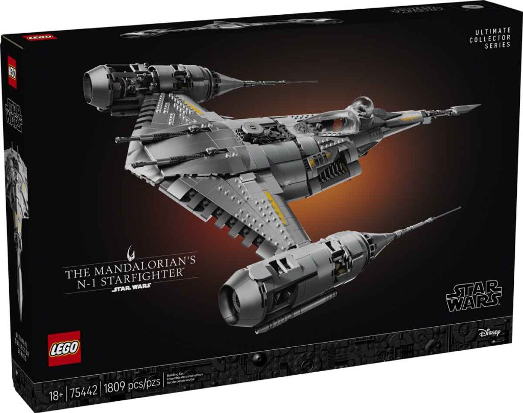 Descubre el nuevo set de 1,809 piezas del Caza Estelar N-1 de LEGO, su precio en México y los regalos exclusivos por el día de Star Wars