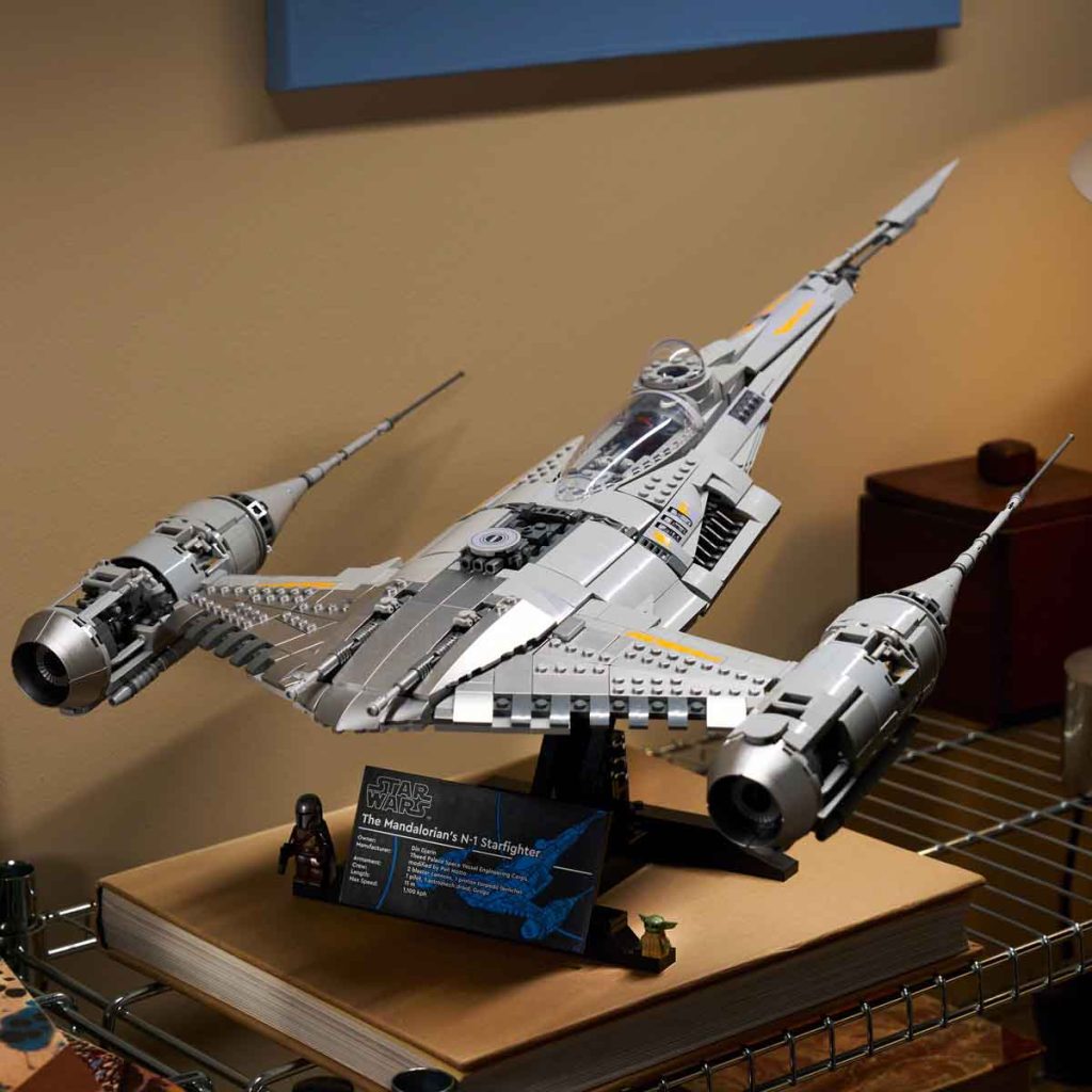 Descubre el nuevo set de 1,809 piezas del Caza Estelar N-1 de LEGO, su precio en México y los regalos exclusivos por el día de Star Wars