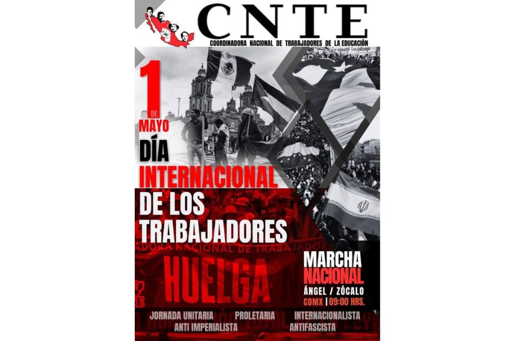 Convocatoria a la marcha por el Día del Trabajo