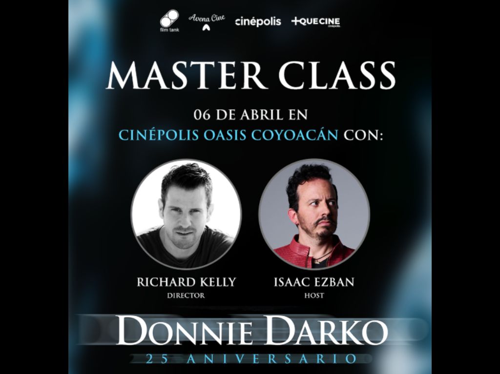¿Cuándo será la masterclass de “Donnie Darko” en CDMX? 
