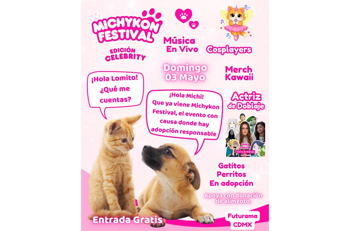 michykon-festival-centro-cultural-futurama-evento-gatos-y-perros-adopciones-y-donaciones-cdmx-gratis-3-de-mayo