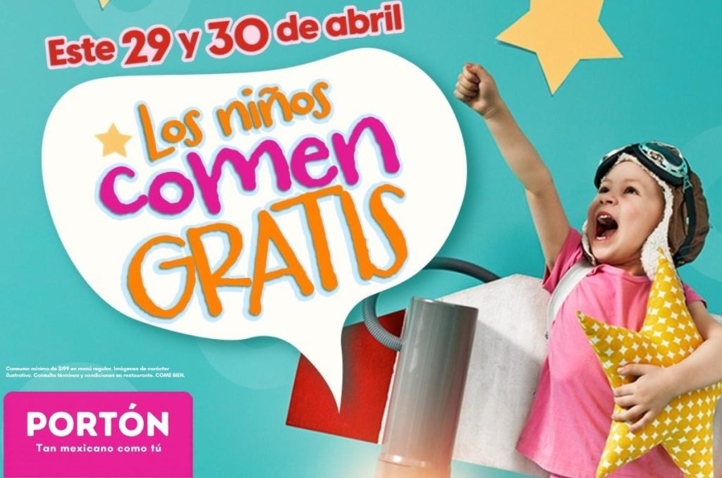 Promo del Día del Niño Portón