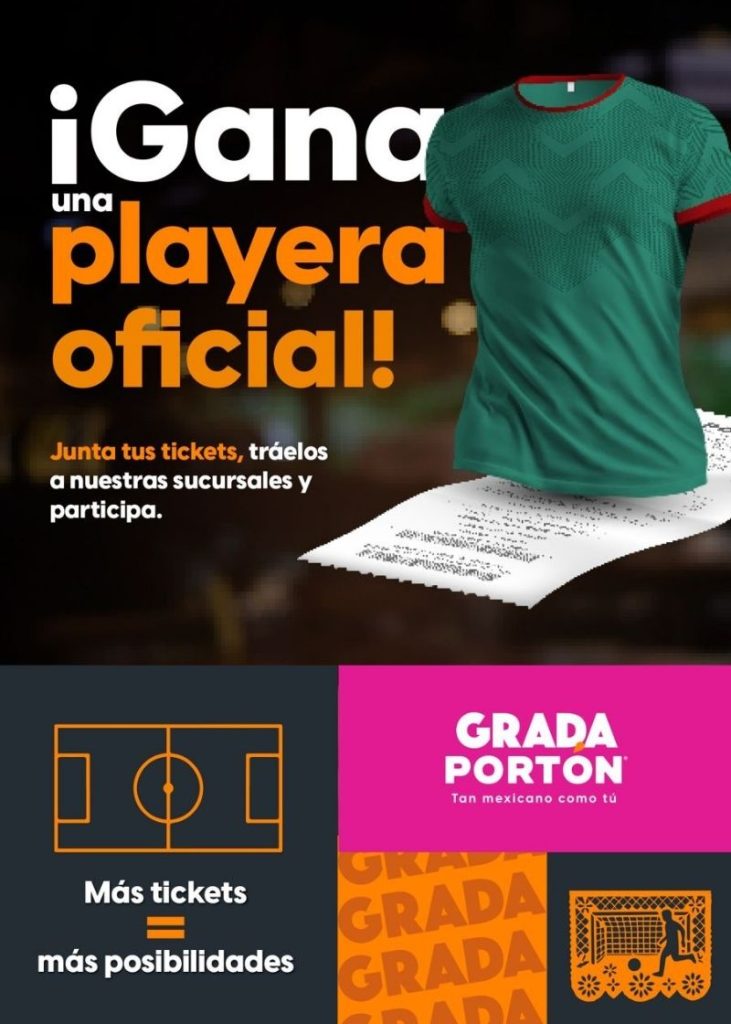 Promo de playera oficial de la selección mexicana