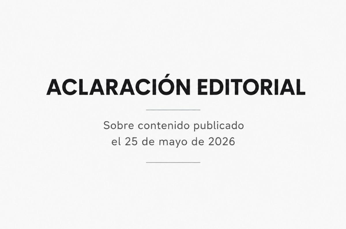 Aclaración editorial y atención a derecho de réplica