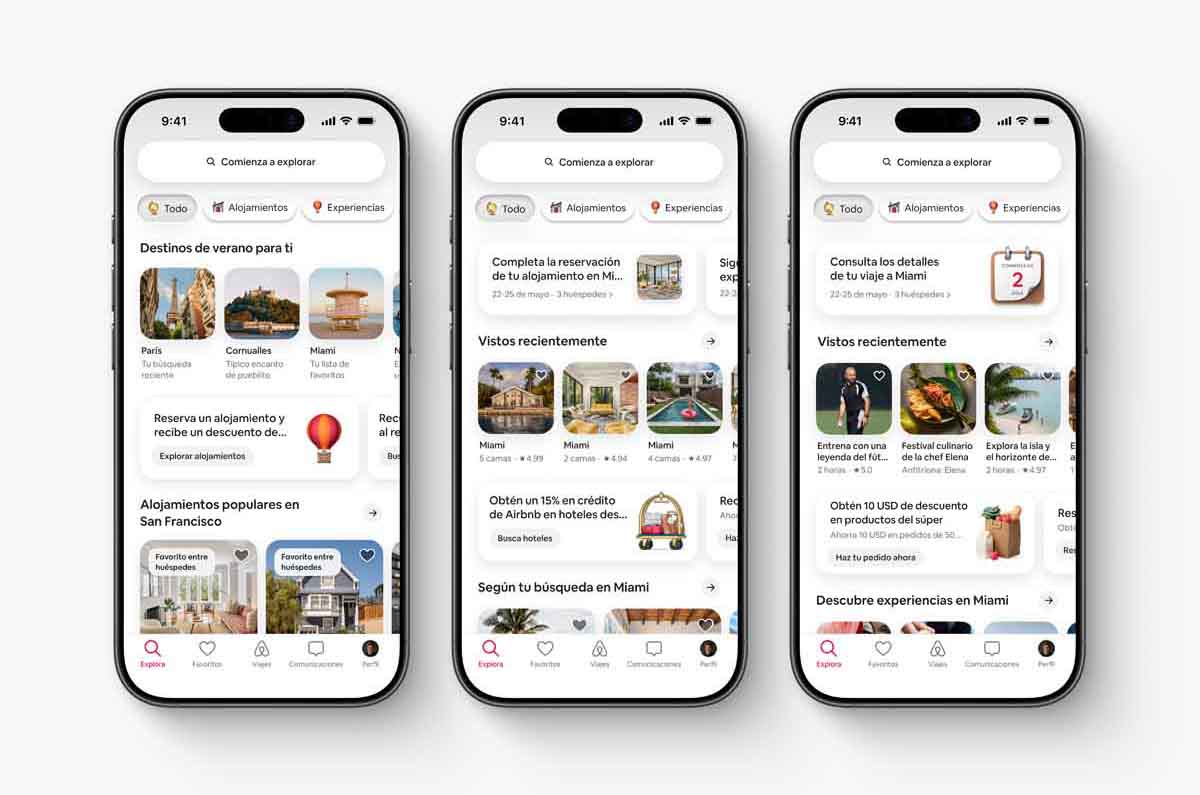 Airbnb se expande: contrata autos, súper a domicilio y hoteles boutique