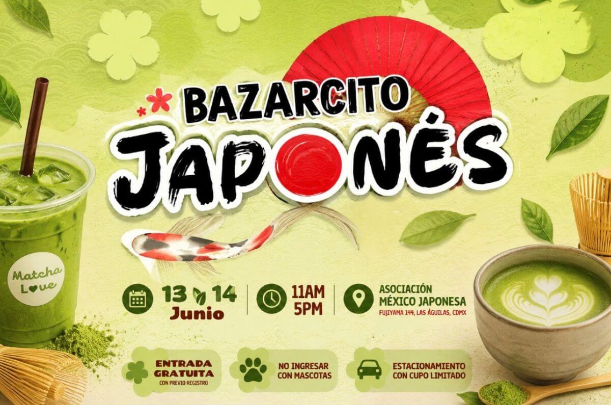 Bazarcito Japonés vuelve con una edición llena de matcha en CDMX