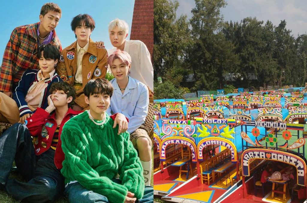 BTS México trajineras Xochimilco por conciertos Estadio GNP Seguros 2026 precio y fechas ubicación CDMX