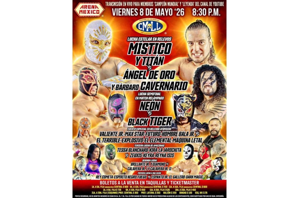 Cartelera del viernes espectacular del 8 de mayo