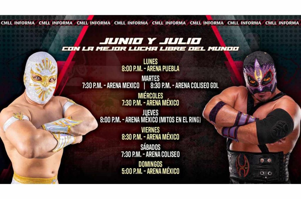 Cartelera mundialista del CMLL
