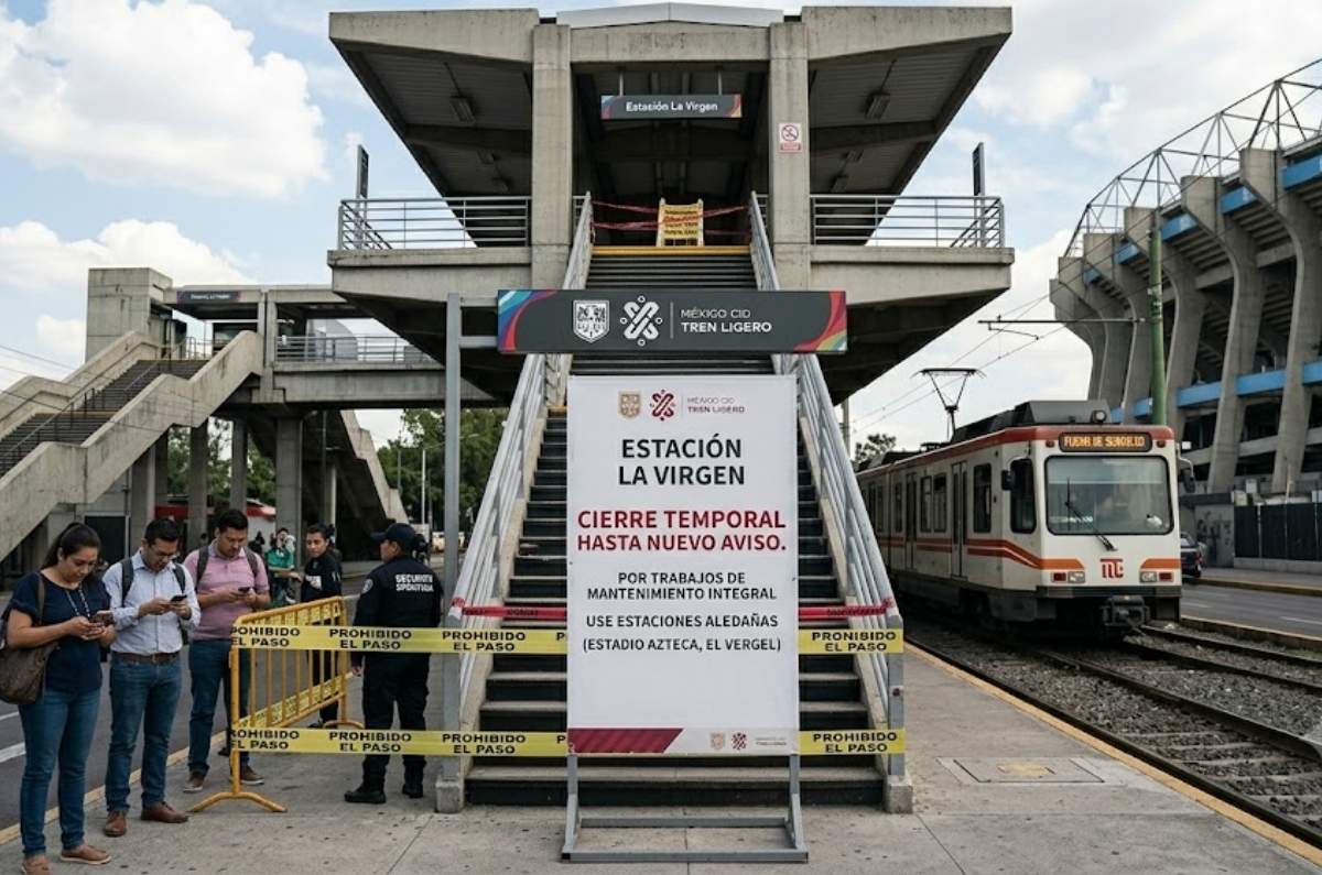 ¡Otra vez! Tren Ligero cierra estación por mantenimiento esta semana