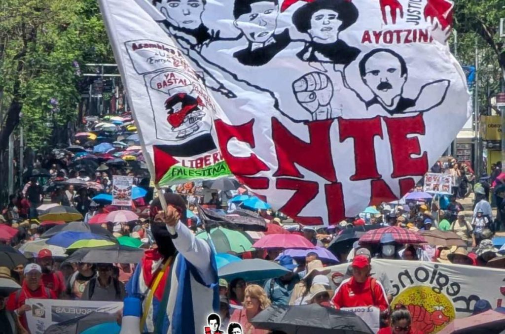CNTE hará megamarcha hoy