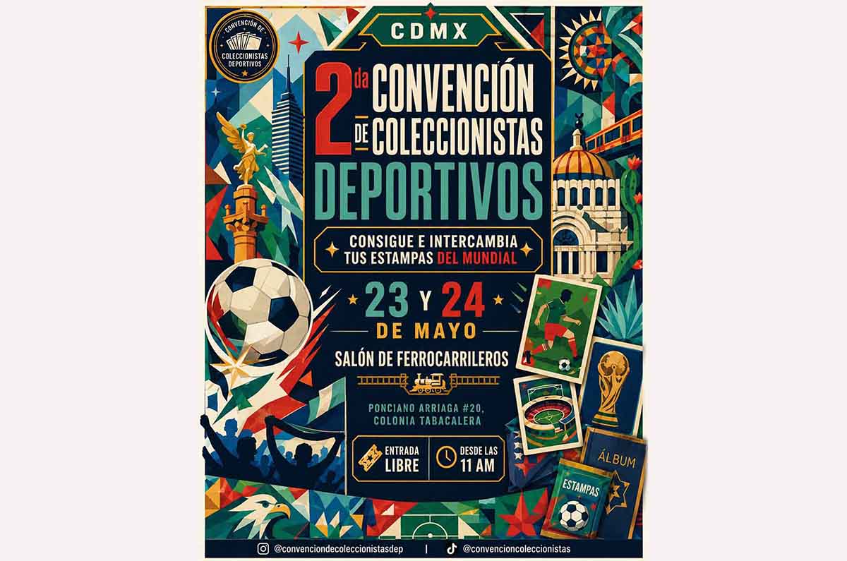 Segunda Convención de Coleccionistas Deportivos con Manuel Negrete