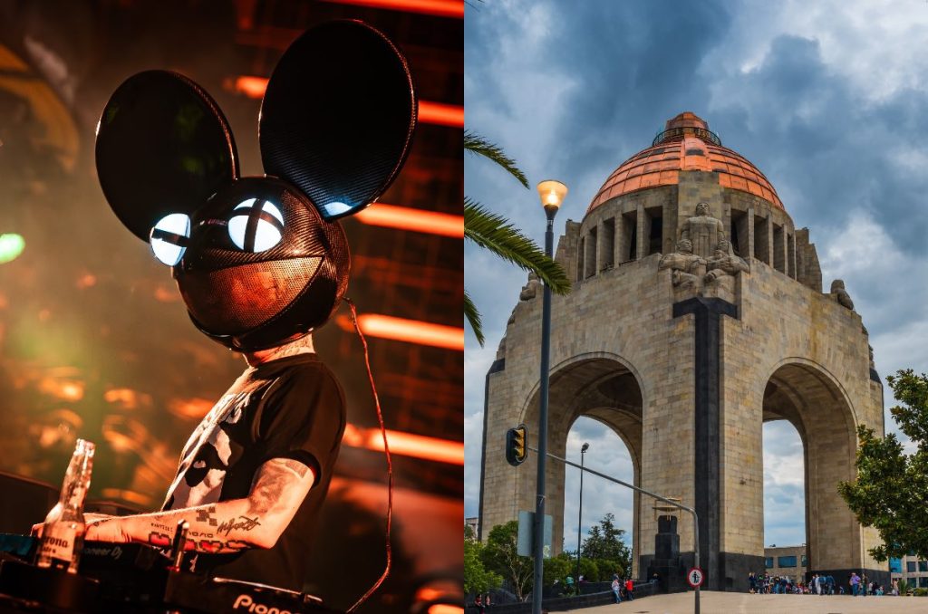 Deadmau5 México Monumento a la Revolución concierto rave gratis CDMX 10 junio