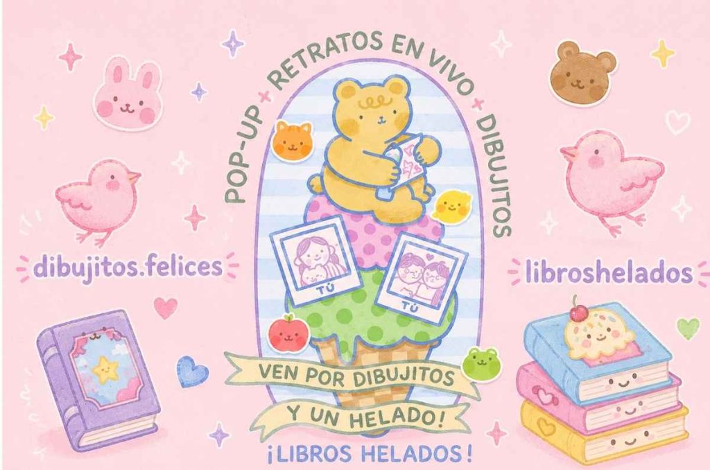 Dibujitos Felices y Libros Helados