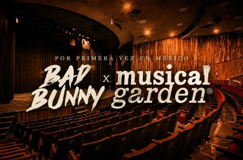Bad Bunny x Musical Garden: plan para fans en CDMX