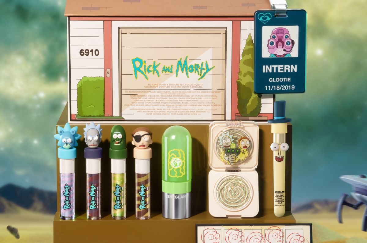 Rick and Morty x SHEGLAM: maquillaje para fans del multiverso