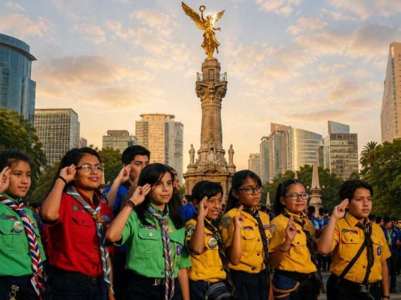 ¡Desfile Scout Nacional del Centenario! Los scouts tomarán Reforma