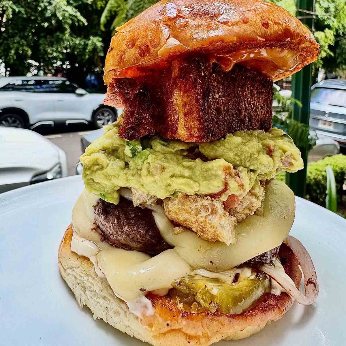 Hamburguesas gigantes en CDMX