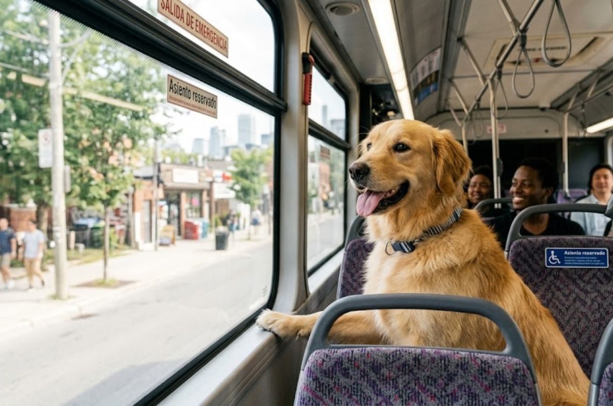 Tus viajes en autobús ya no serán sin tu mascota: así puedes llevar a tu perro o gato contigo