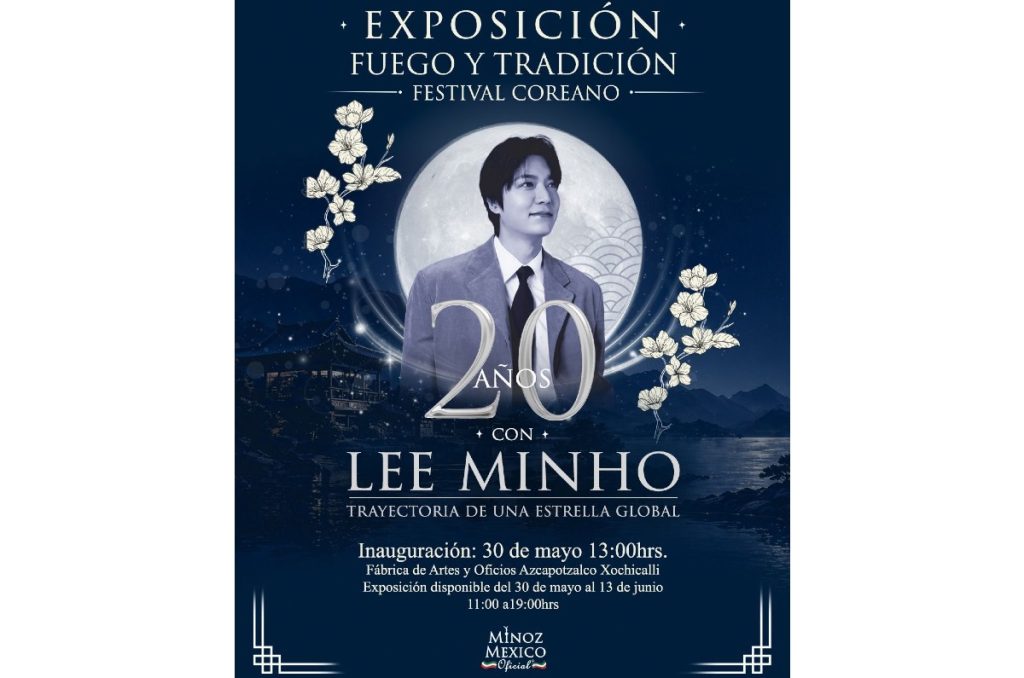 Lee Min-ho expo Minoz Mexico Official FARO Azcapotzalco entrada gratis CDMX 2026 mayo