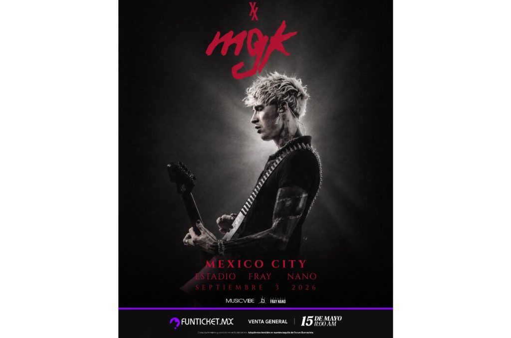 Machine Gun Kelly México concierto Estadio Fray Nano boletos precios y venta Funticket CDMX 2026