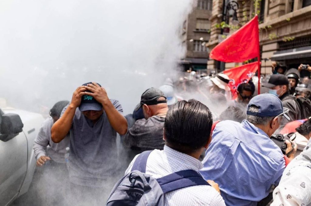 Marchas de la CNTE en la CDMX