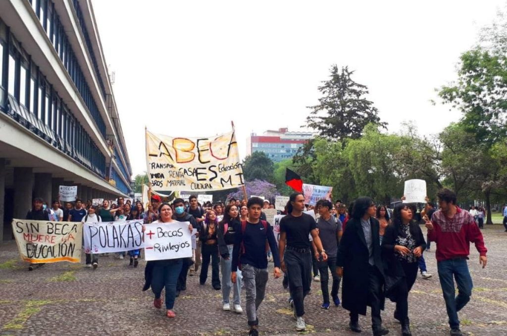 Marchas hoy en CDMX con estudiantes de la UNAM