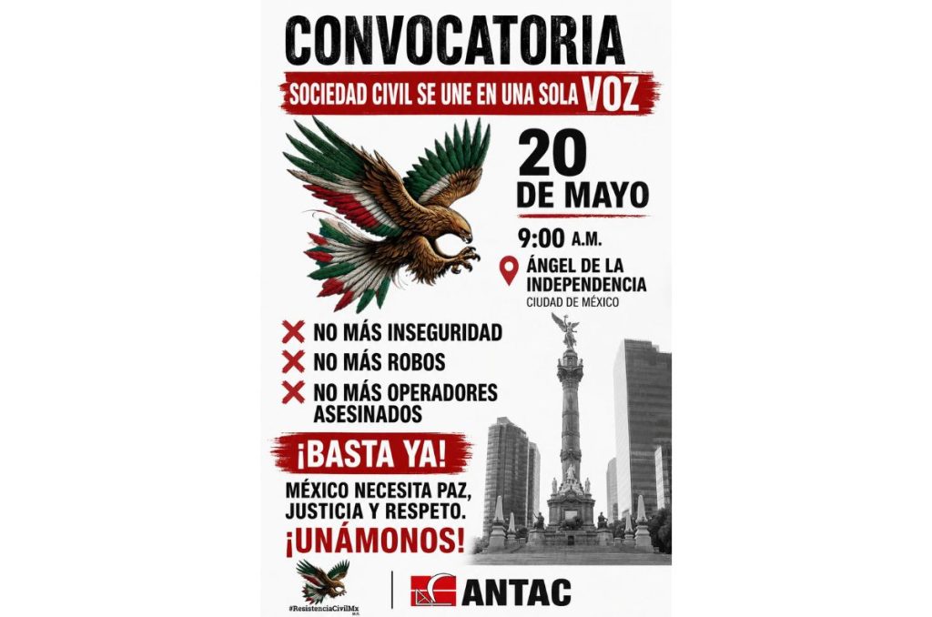Megamarcha de transportistas este miércoles