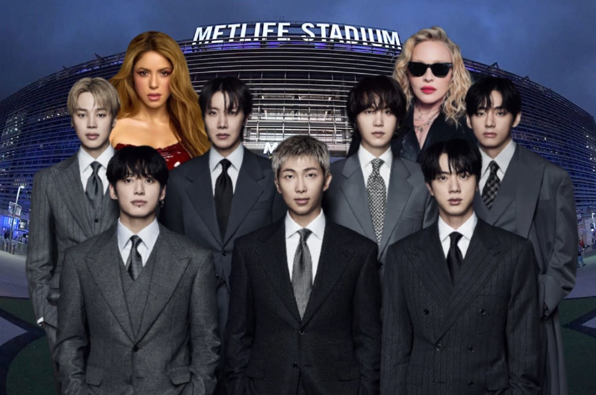 ¡BTS, Madonna y Shakira estarán en el halftime del Mundial 2026!
