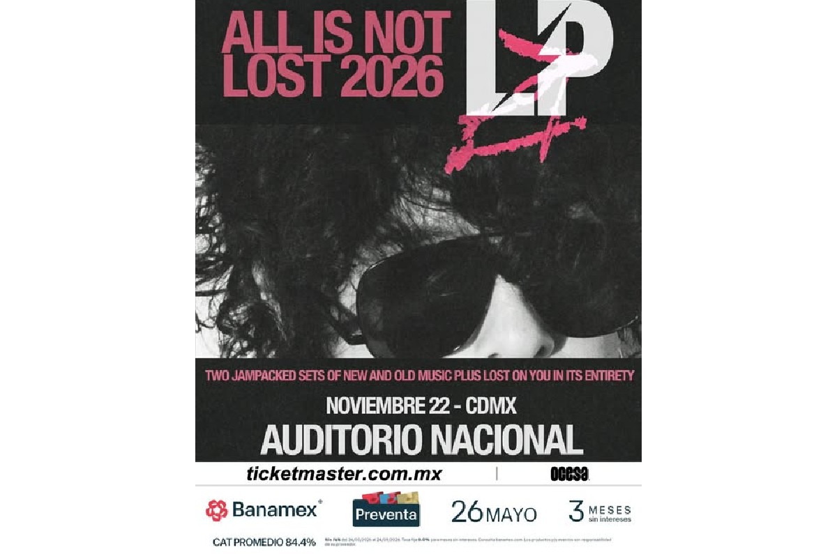 Poster LP en el Auditorio Nacional