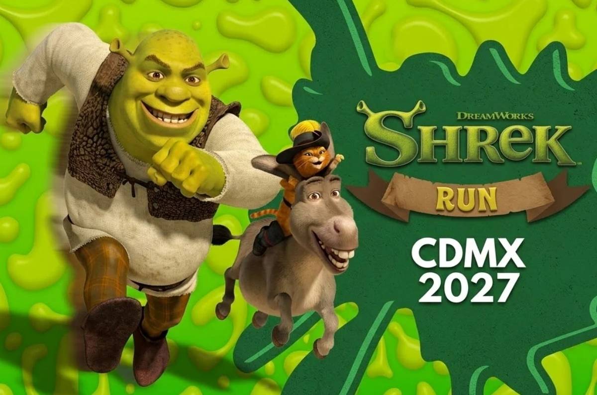 ¡A correr al pantano! Shrek Run llegará a CDMX con carrera temática en Reforma