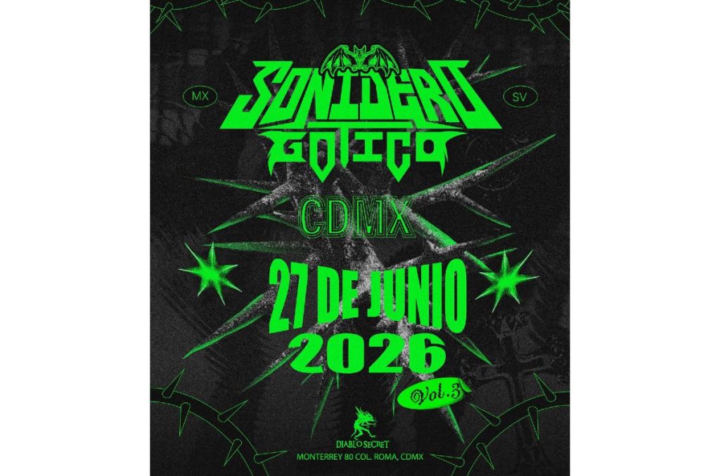 Sonidero Gótico 3 en CDMX baile eventos Día del Gótico 2026 junio
