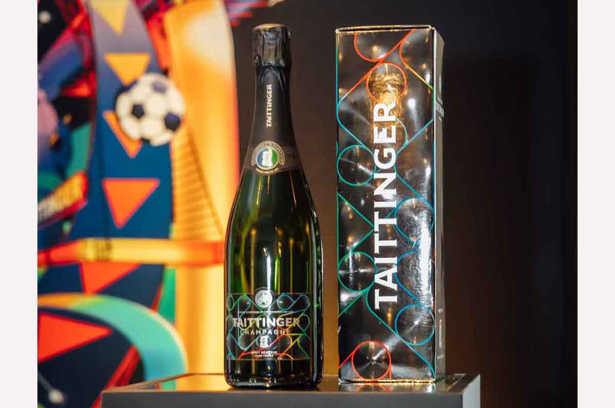 Taittinger lanza botella de champaña para el Mundial  2026