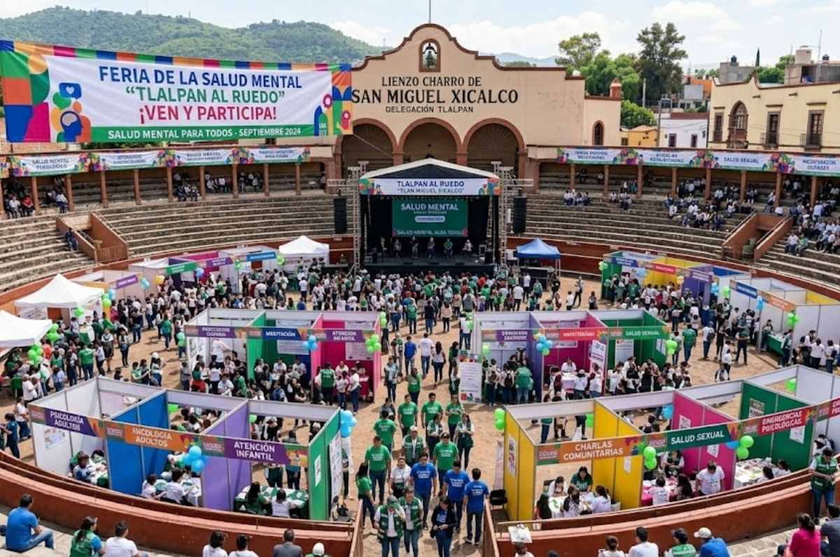 ¡Date una pausa! Habrá Feria de Salud Mental en Tlalpan con servicios gratuitos